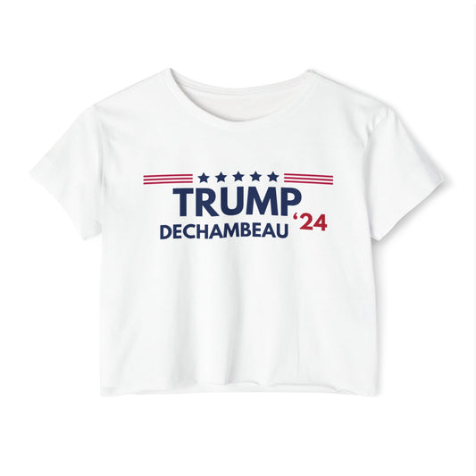 Women's TRUMP DECHAMBEAU '24 Crop Top