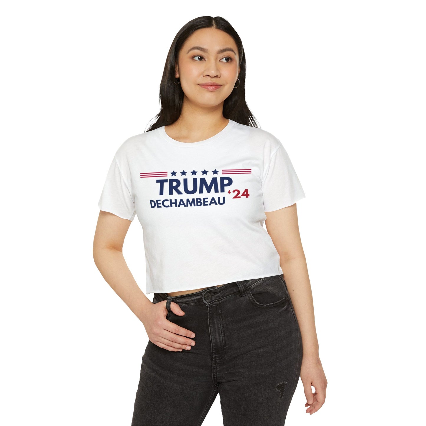 Women's TRUMP DECHAMBEAU '24 Crop Top